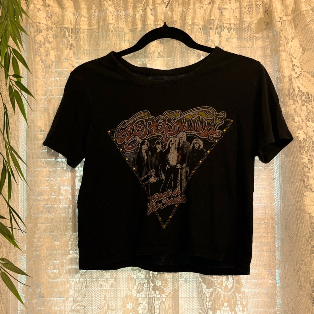 AEROSMITH Women’s crop top